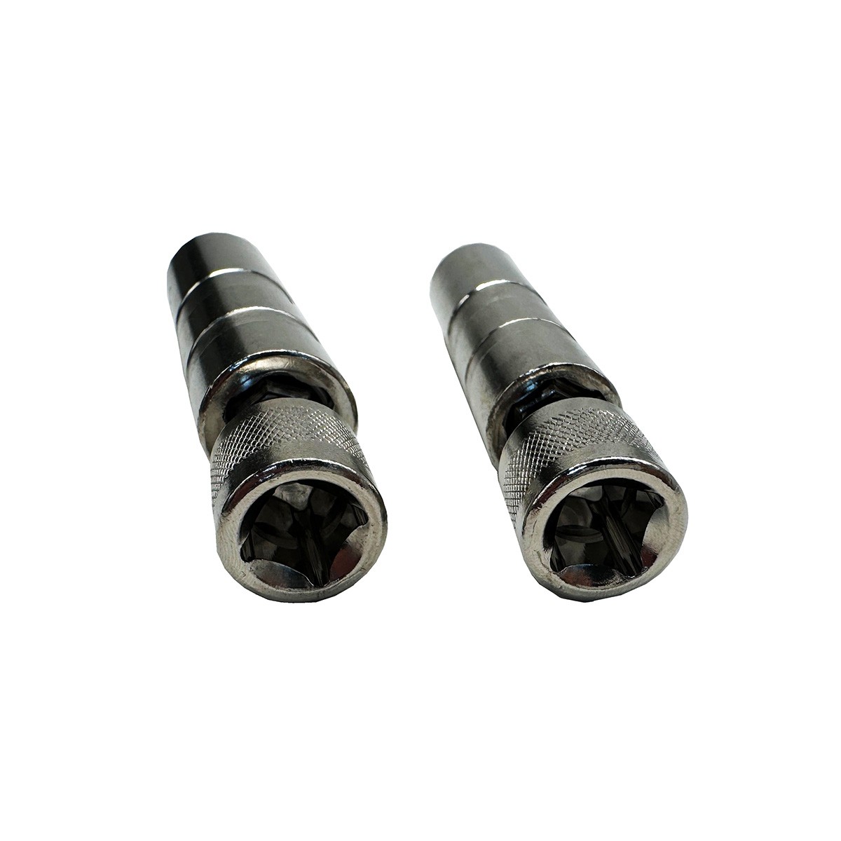 14mm & 16mm Thin Wall Magnetic Swivel Spark Plug Socket 12-Point Removal Tool