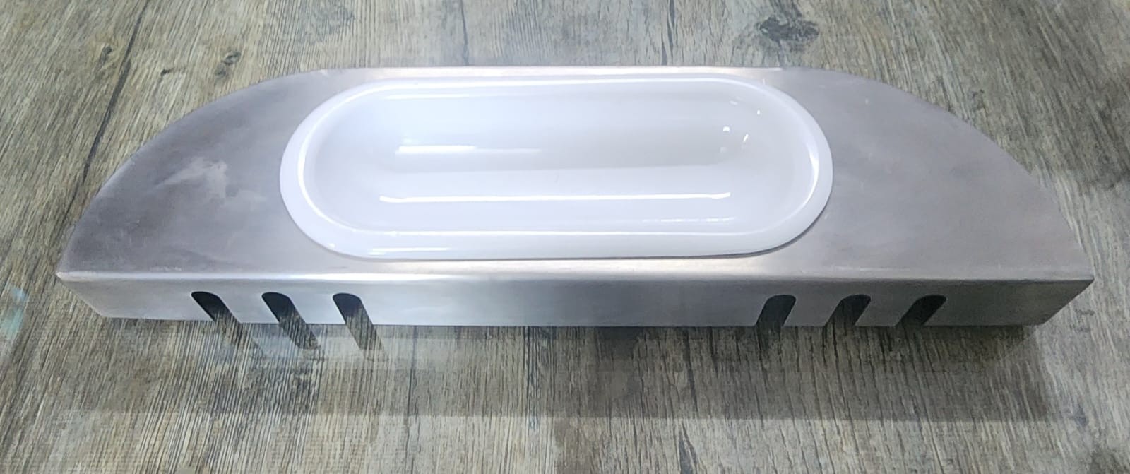 CARPIGIANI SOFT SERVE ICE CREAM VAN MACHINE FRONT TRY STAINLESS STELL & PLASTIC