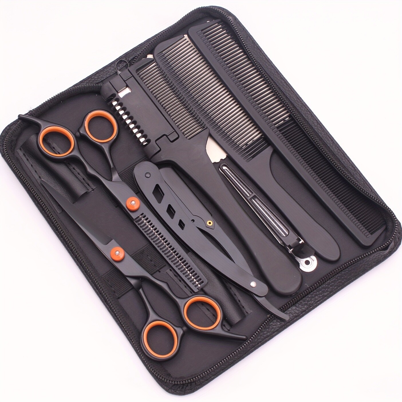 6 - inch Hair Cutting Scissors Thinning Scissors Shaver Comb Double