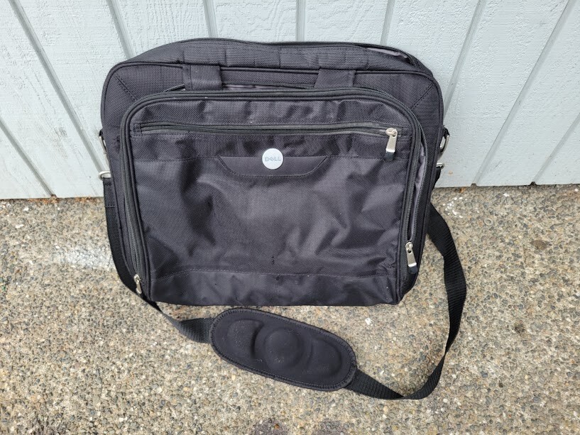 Dell Laptop Messenger Bag with Shoulder Strap