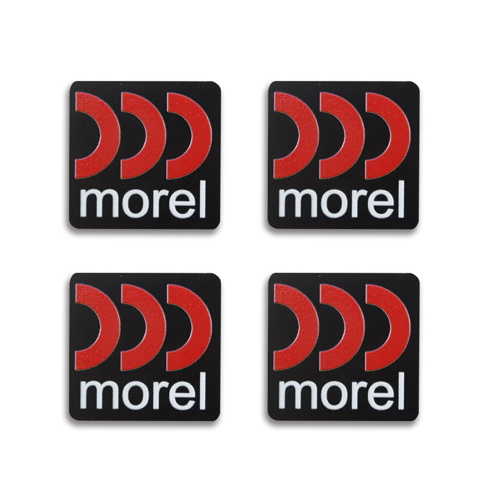Morel Speakers Custom Logo Badge Aluminum 31.5mm(1.24")X31.5mm(1.24")