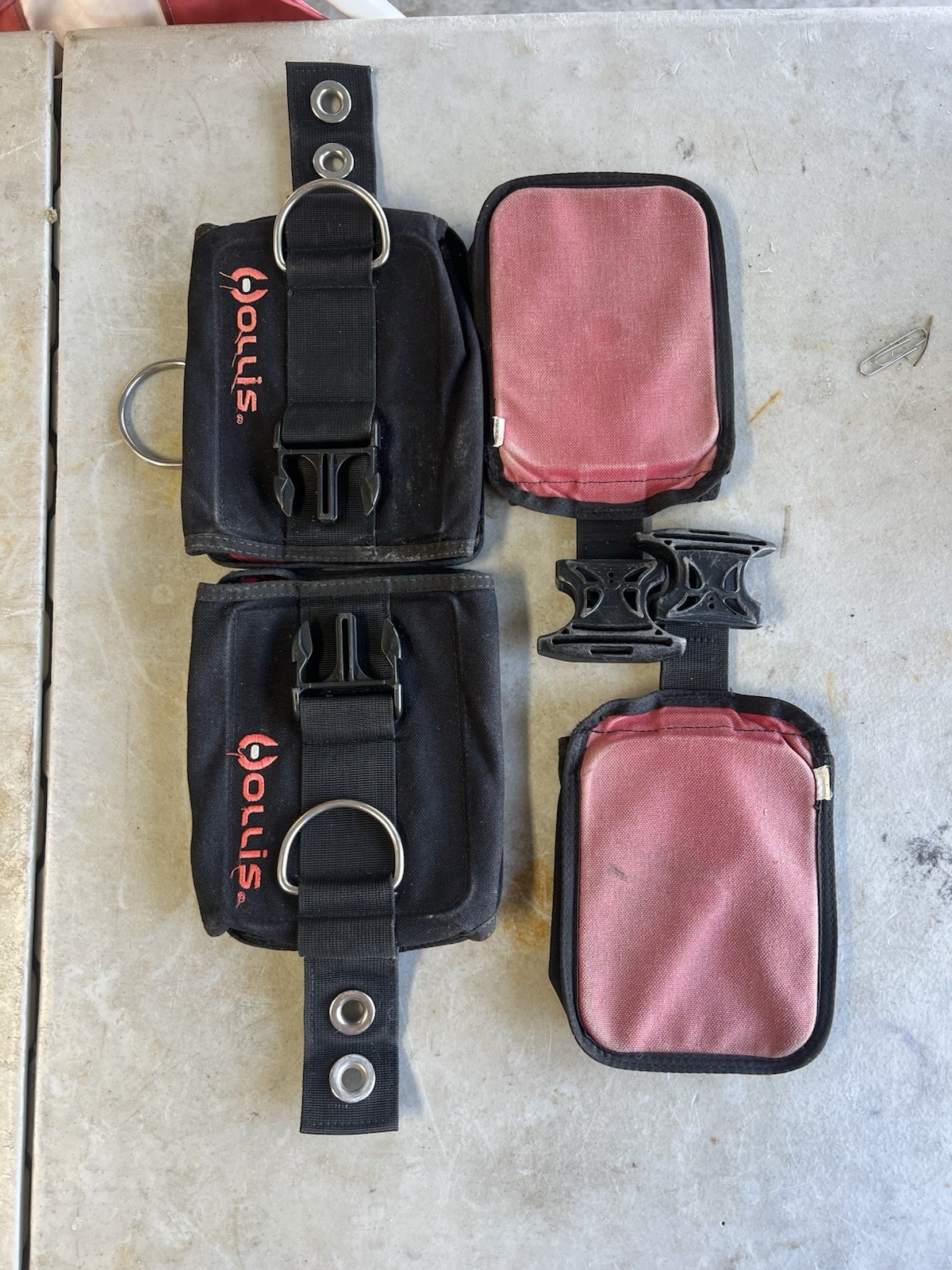Hollis Ditchable Weight System Modular Weight Pockets