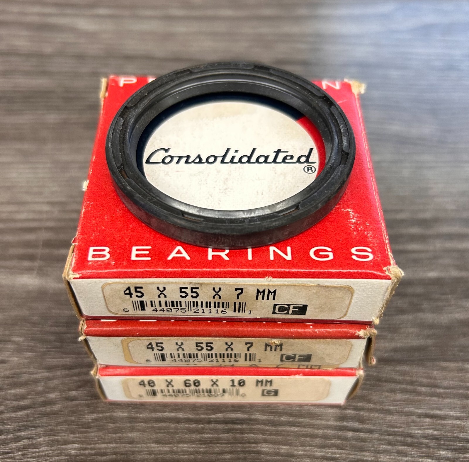 PACK OF 3 - 45X55X7 mm Consolidated TC45X55X7 mm Oil Seal