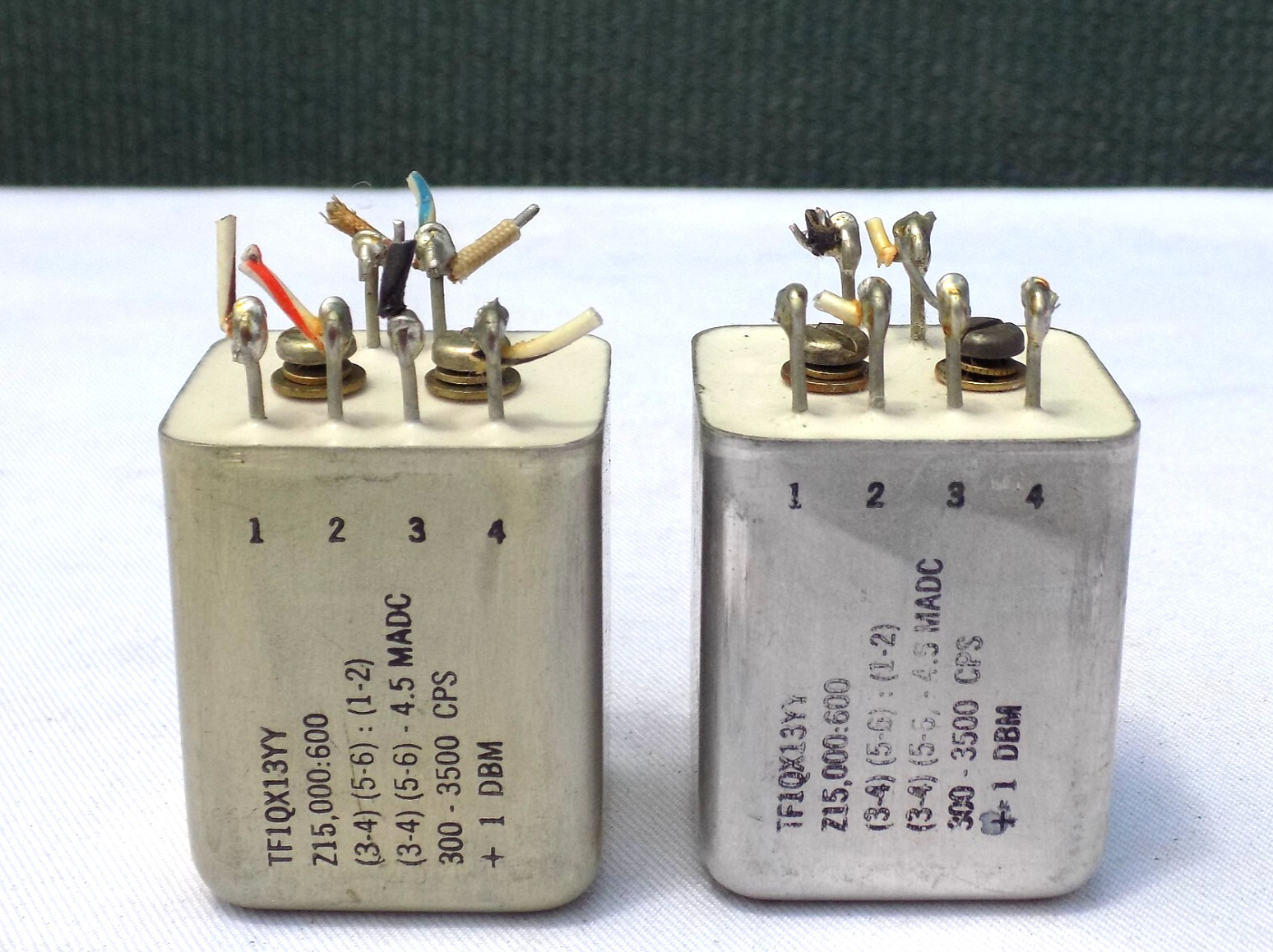 Vintage Transformer 15K Ohm :  600 Ohm  (Lot of 2pcs)