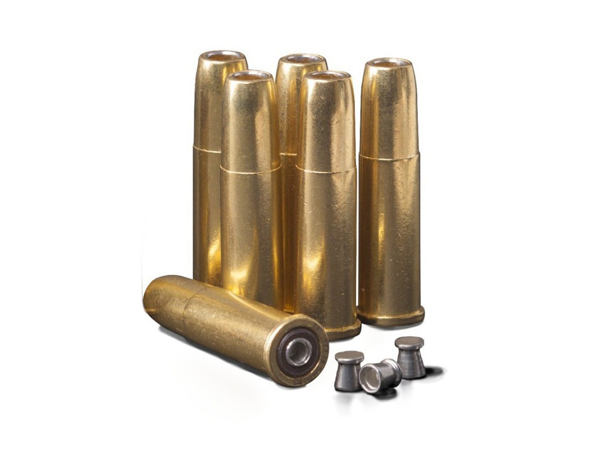 (NEW) Crosman SNR357 Pellet Revolver Shells, .177 cal, 6ct