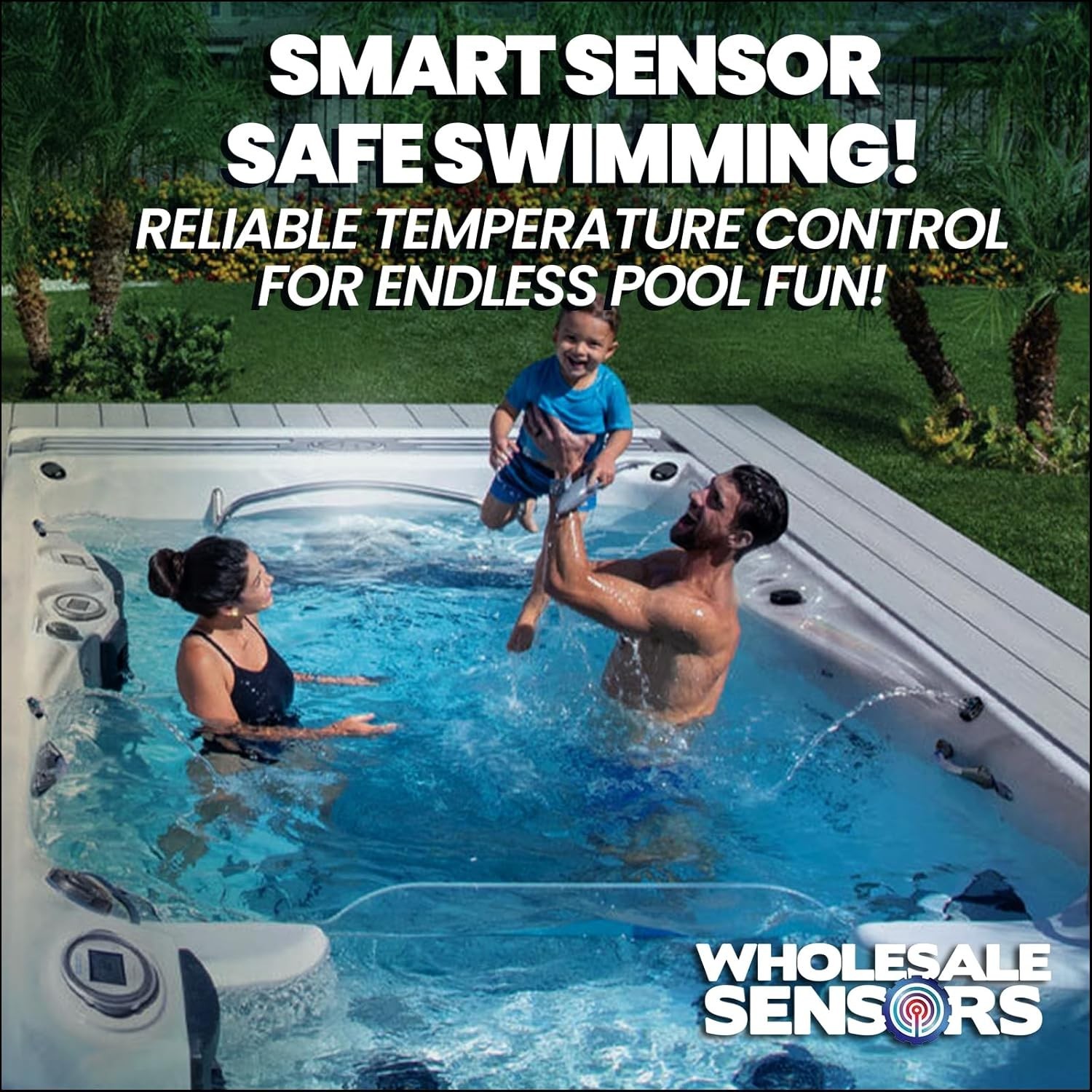 OEM Replacement Temperature Sensor for Pentair Systems - 20FT Cable Included