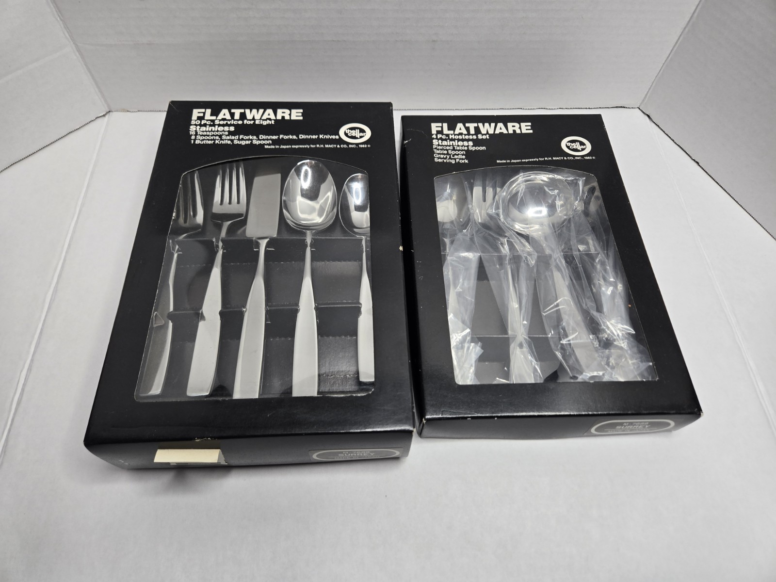 The Cellar Flatware Set Stainless Steel Hostess Serving SURREY 7689 Services 8