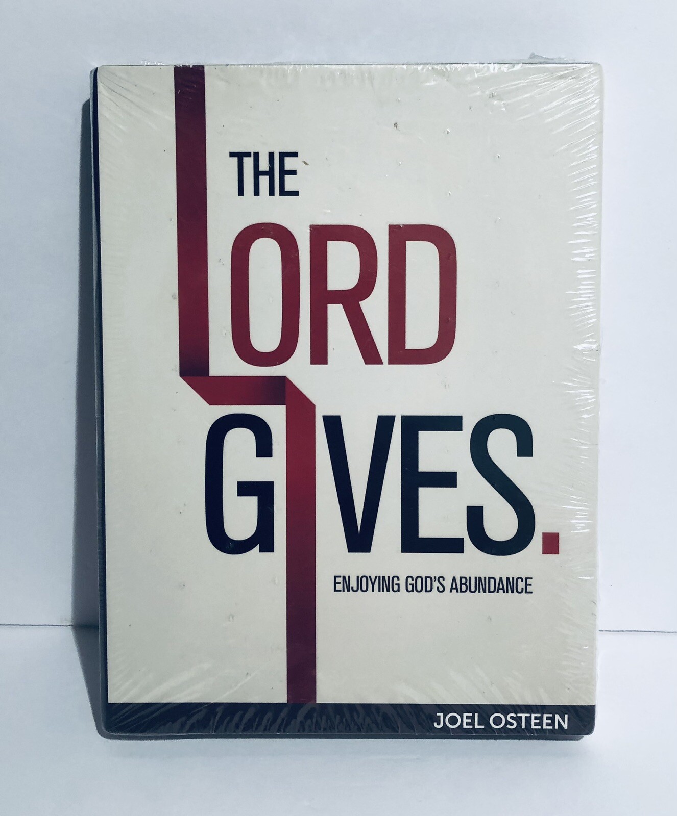 Joel Osteen The Lord Gives Enjoying God's Abundance CD/DVD 3 Disc Set New Sealed