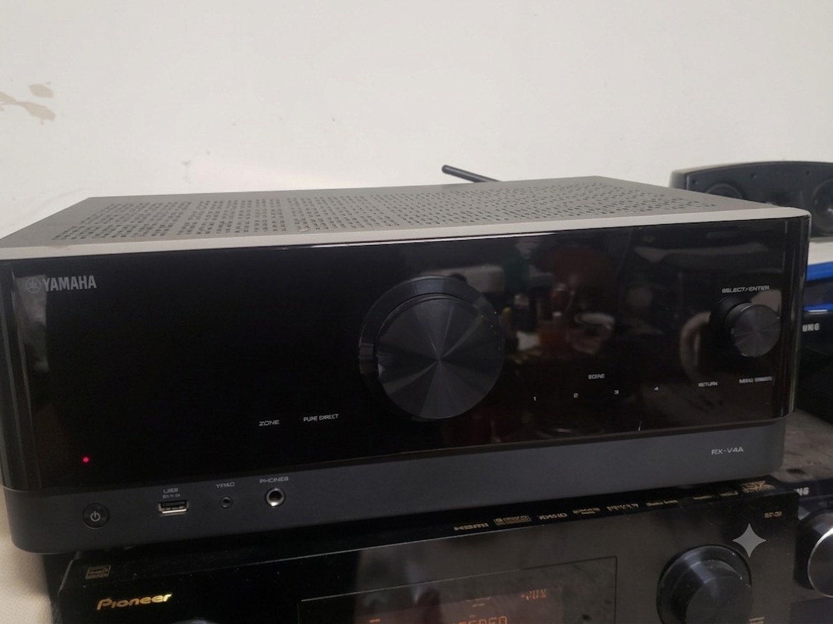 Yamaha RX-V4A 5.2 Channel AV Receiver Complete