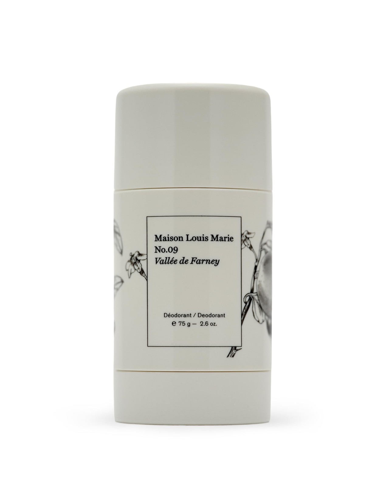 Maison Louis Marie No.09 Vallée de Farnay Natural Deodorant, Luxury Clean Beauty