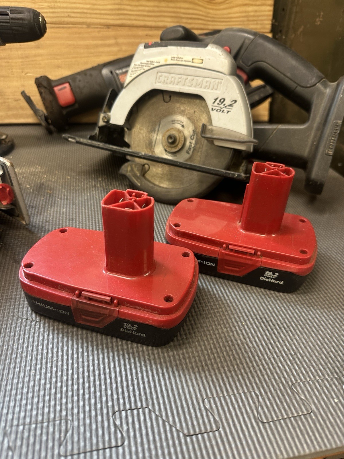 Craftsman 19.2v Tool Lot Tested Good