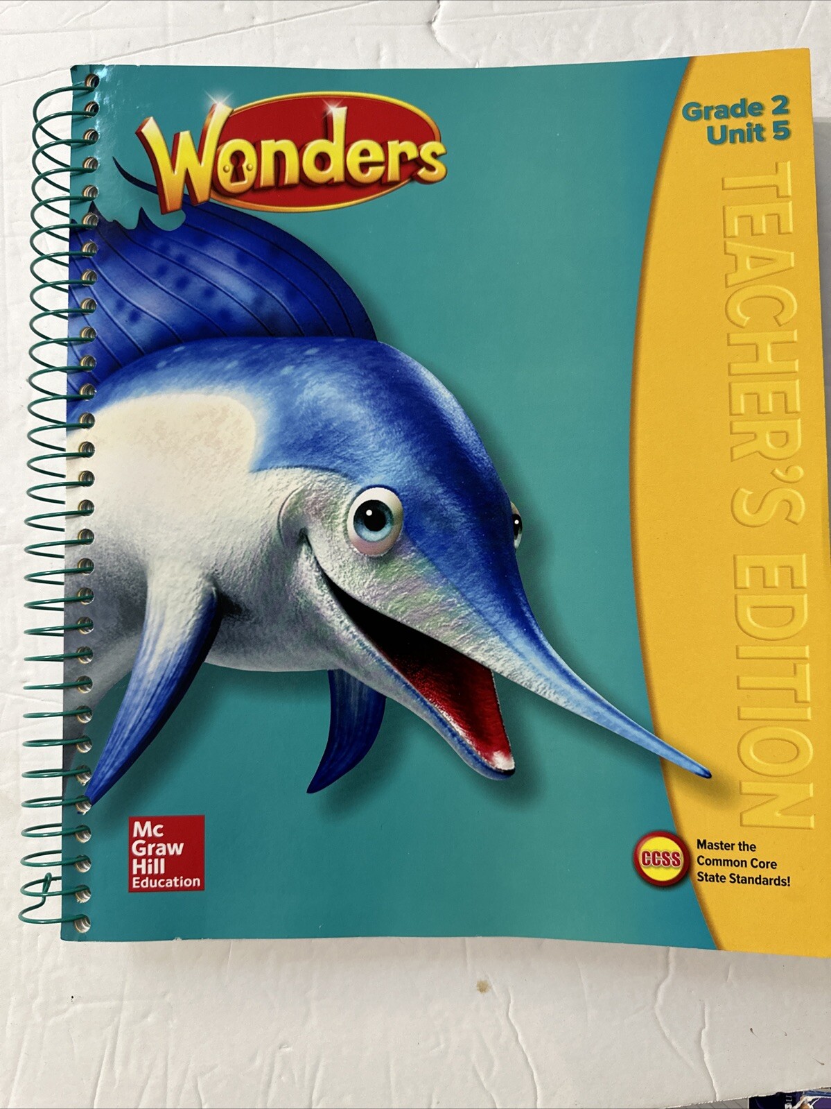 McGraw Hill wonders grade 2 unit five teachers edition Ccss