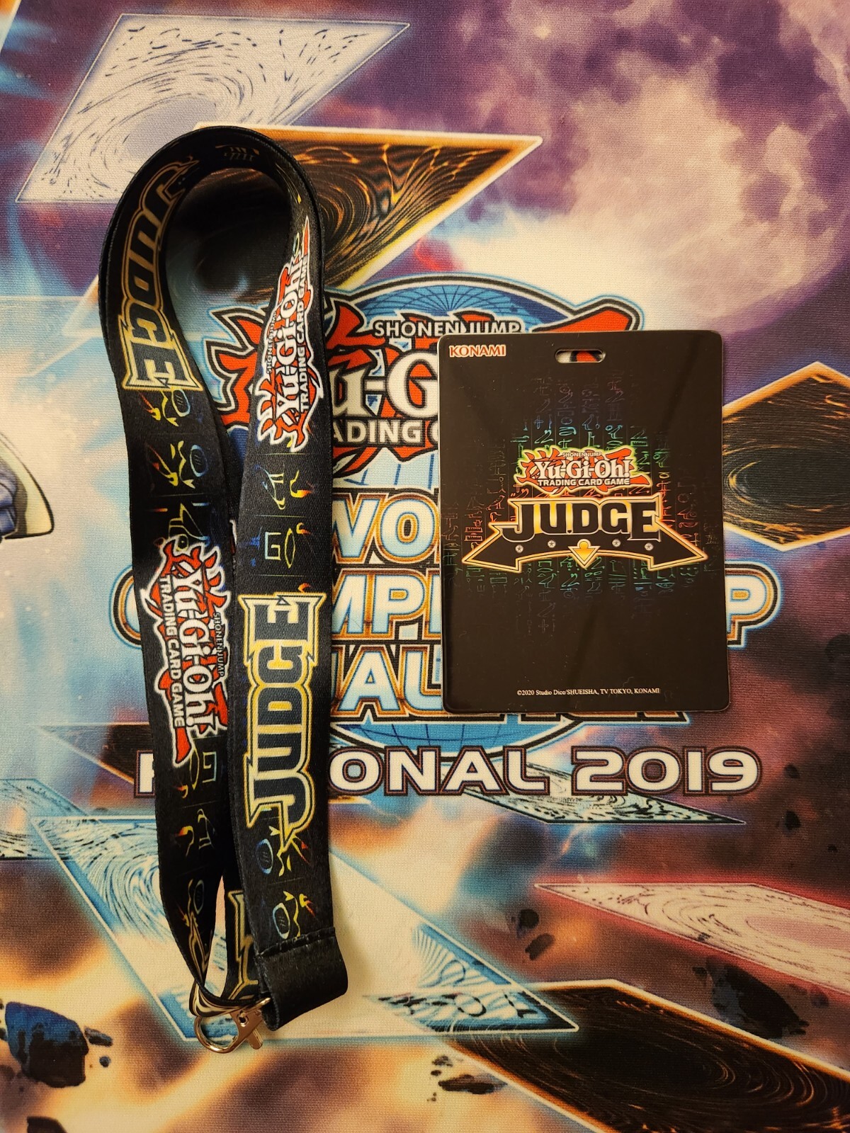 Yugioh  Official Judge Lanyard Badge - Judge Gift YCS Regional