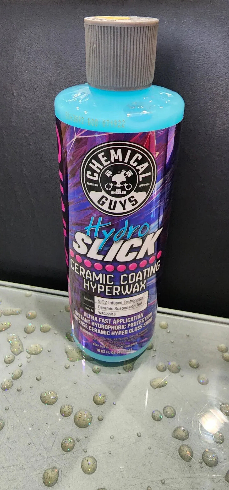 Chemical Guys WAC22916 Hydro Slick SiO2 16OZ 473 ML Ceramic Coating HyperWax NEW