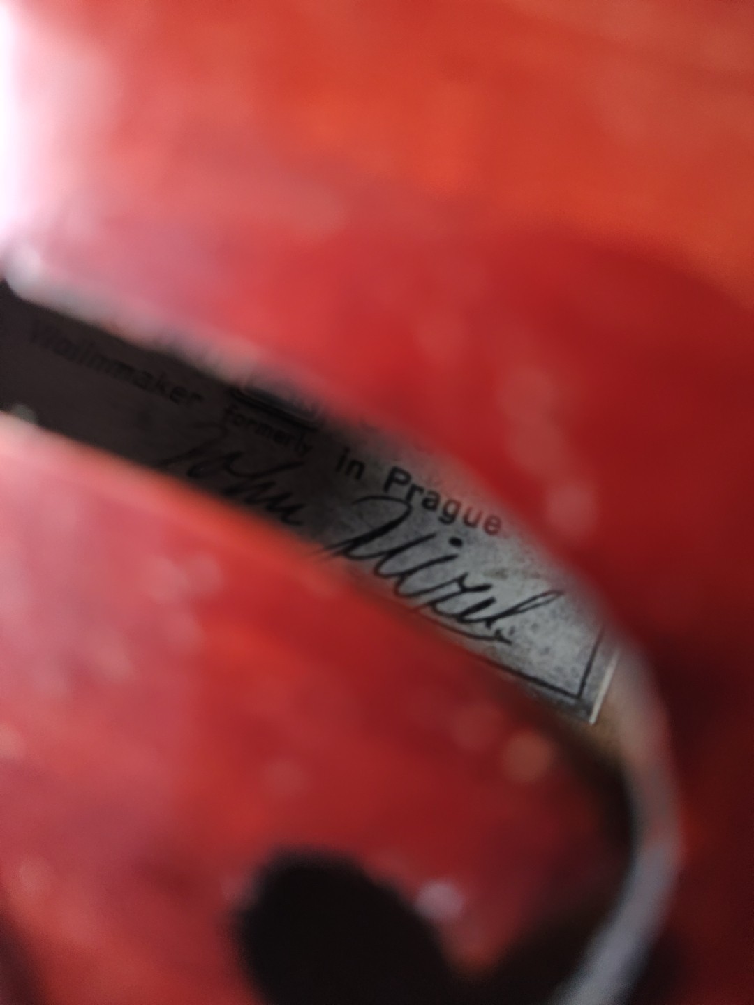 John Juzek Violin With Case Bow Accessories