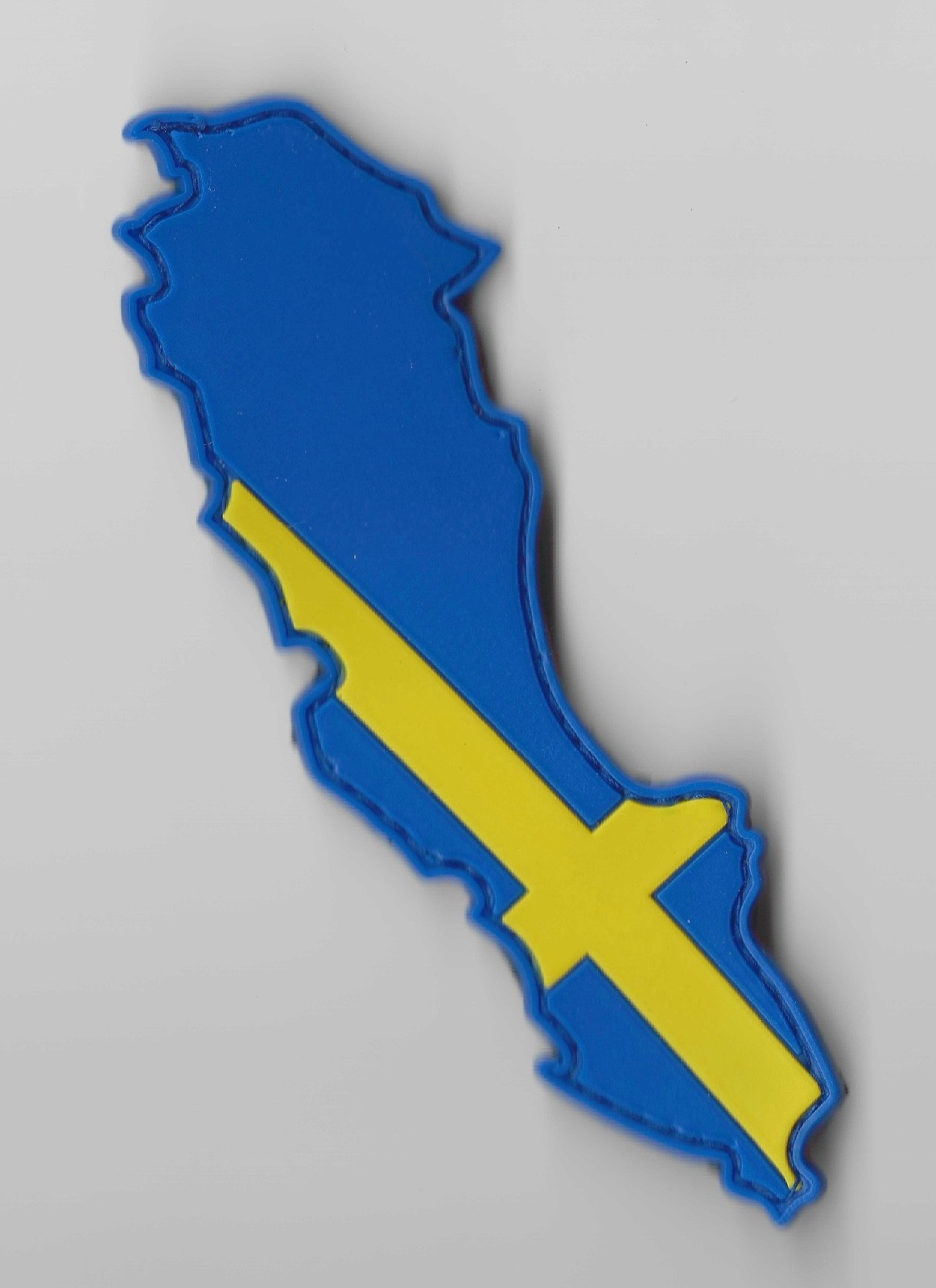 New Swedish Air Force Patch Swedish Map with Flag Shoulder and Chest patch