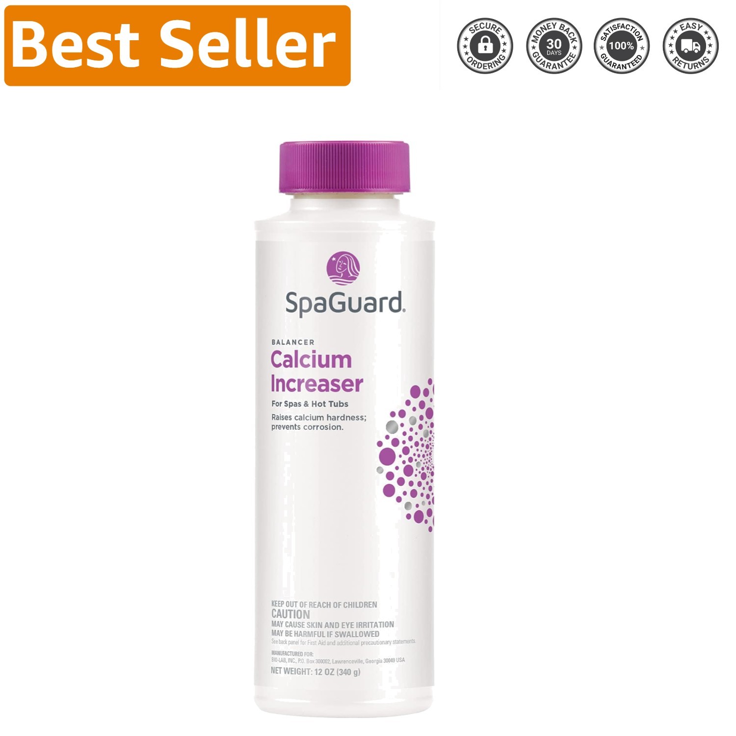 12 Ounce Spa Calcium Hardness Increaser - Preserve Equipment & Water Clarity