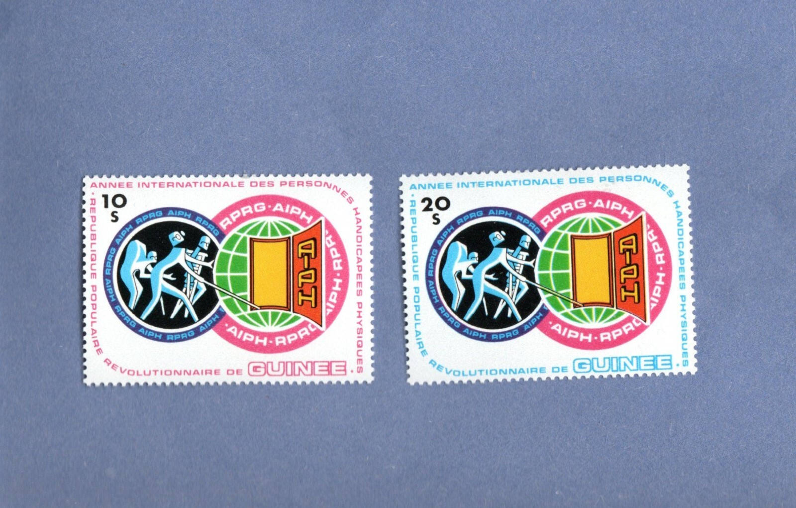 1983 850-51 INTERNATIONAL YEAR OF THE HANDICAPPED MNH