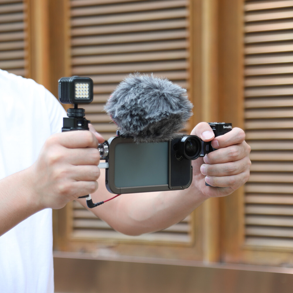 SmallRig Lightweight Side Handle For Smartphone Cage With 1/4" Thread Holes-2772