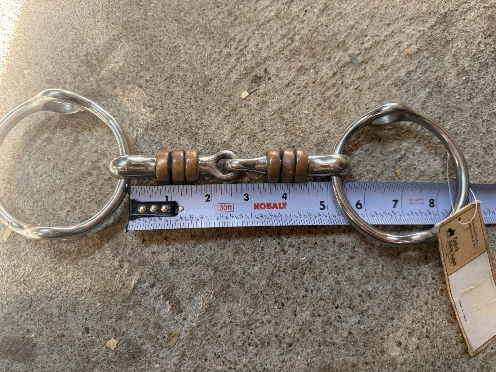 5” NWT Cherry Roller Rope Gag