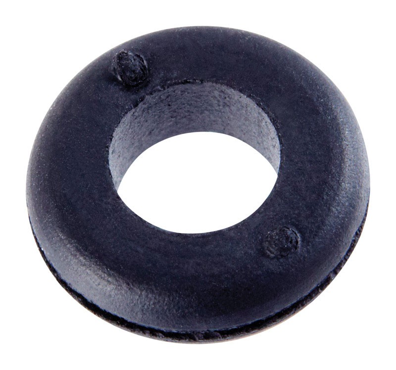 Jandorf 61496 Black Rubber Insulated Grommet 1/2 O.D. x 1/4 I.D. x 5/32 D in.