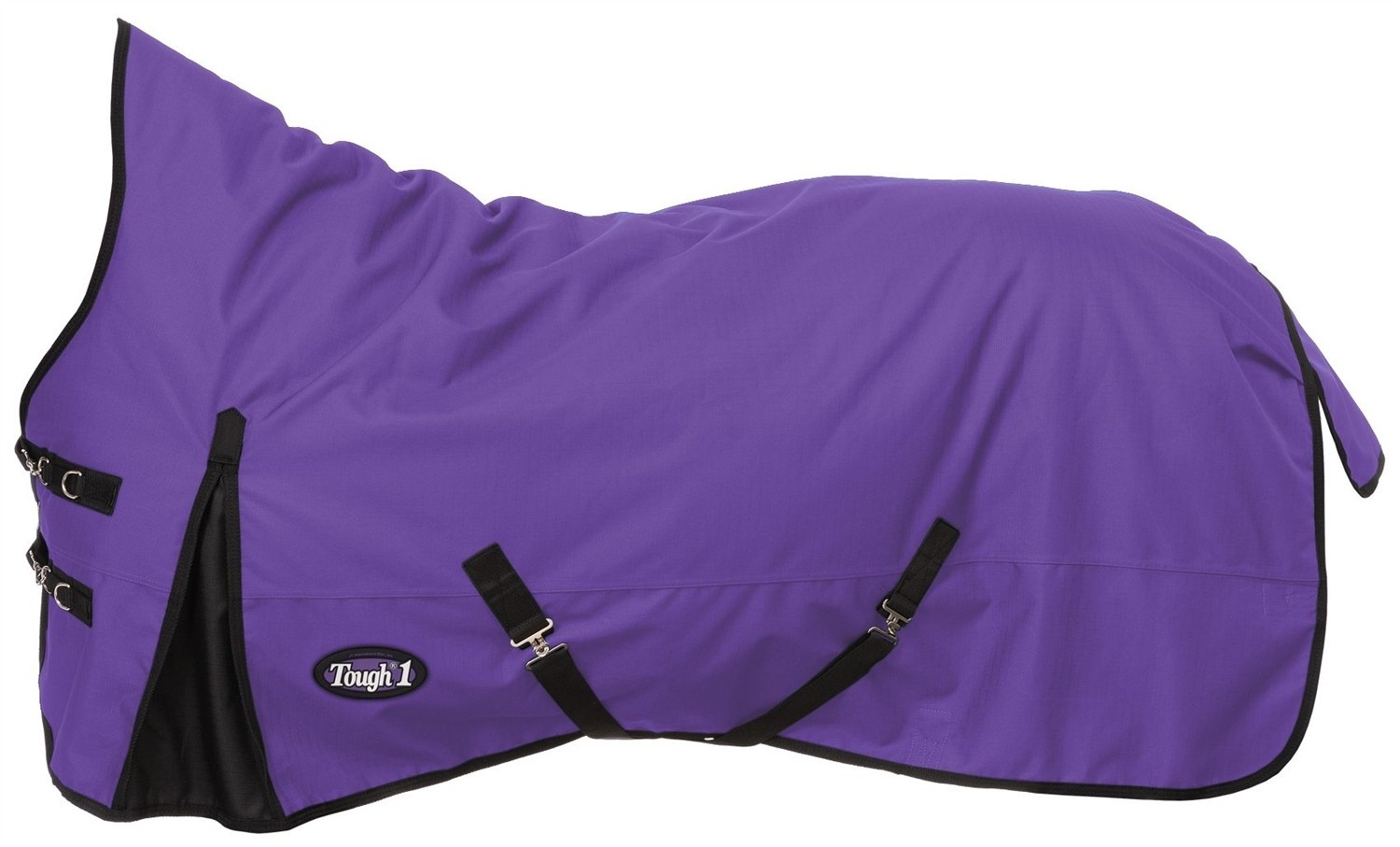 Winter Horse Turnout Blanket - High Neck -1200D-PURPLE- Size 69"-84" - 300 Grams