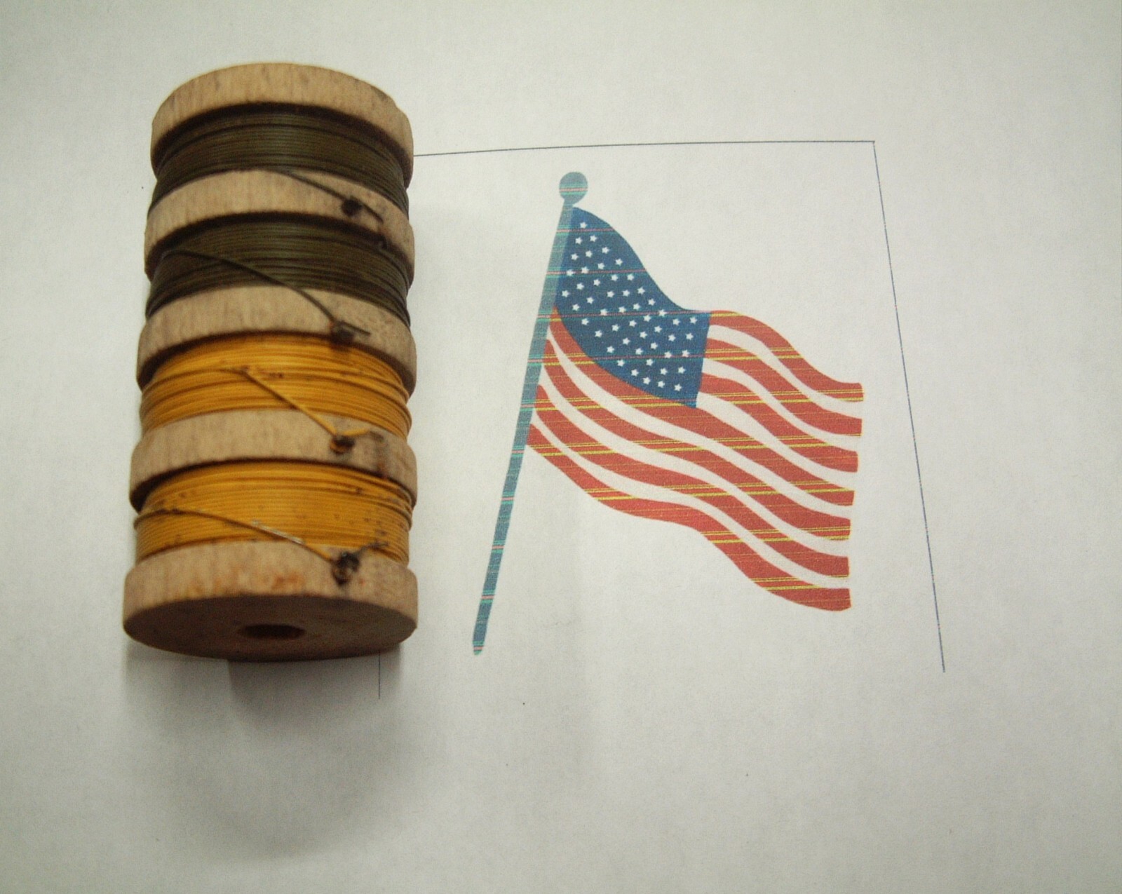 Trip Wire NOS Original Vietnam USGI Military 4 Spool 150ft. Great for small Game