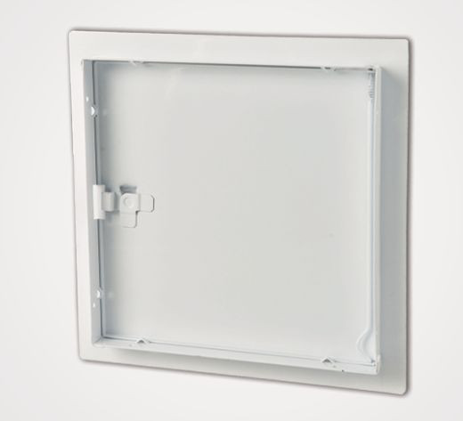 16" X 16" System B10 Metal Access Panel -White Powder Coat with Screwdriver Lock