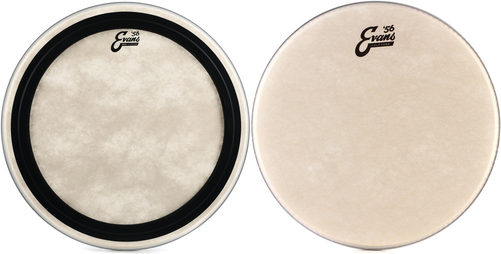 Evans EMAD Calftone Bass Drumhead - 20 inch + Evans TT14C7 Value Bundle