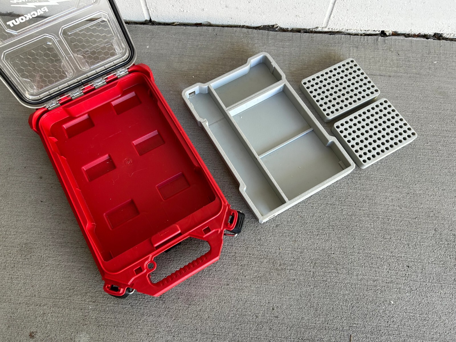 Impact Driver Bit Organizer Insert for Milwaukee Packout (insert Only)