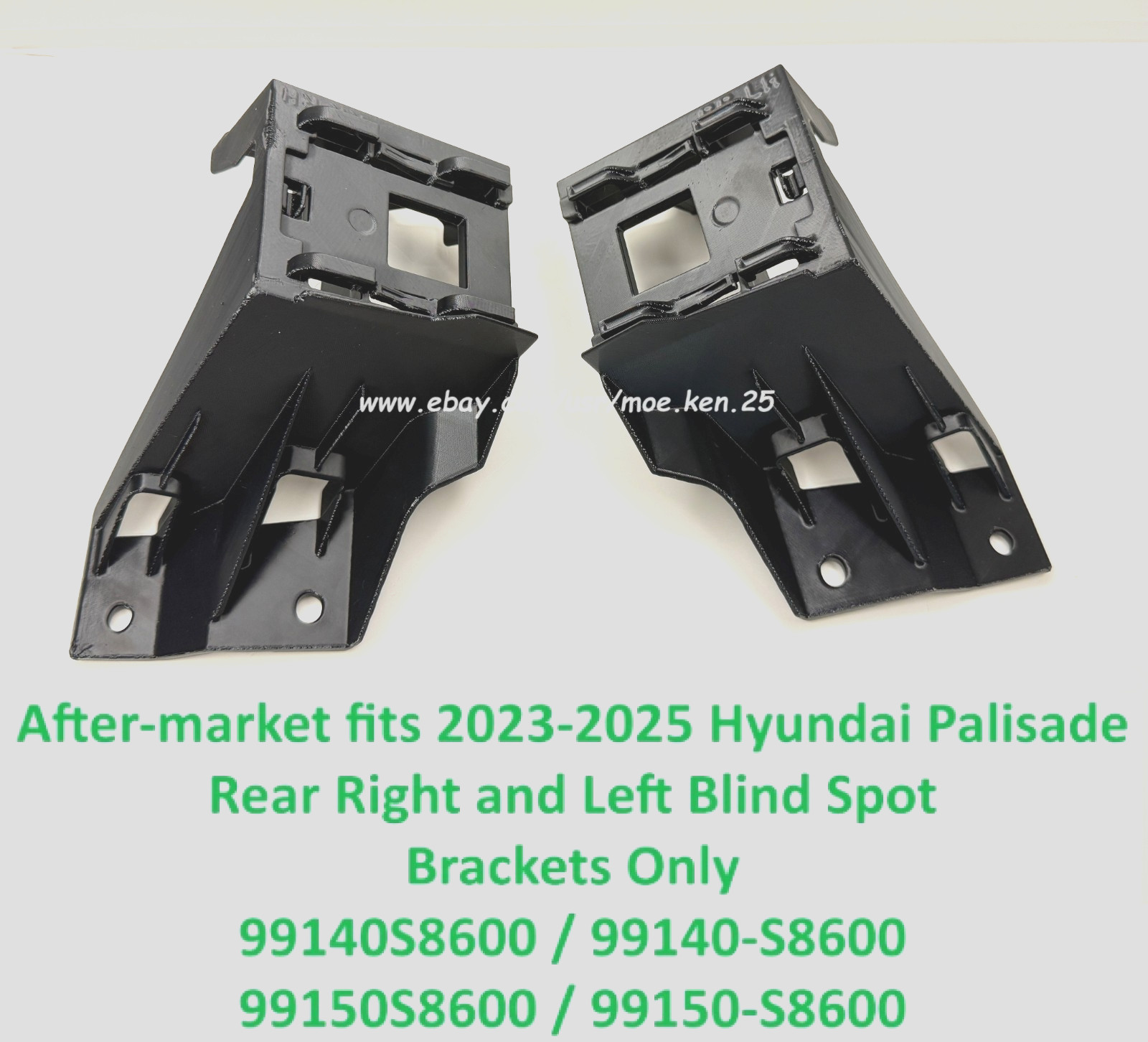 After-market 2023-2025 Hyundai Palisade Rear Right and Left Blind Spot Brackets