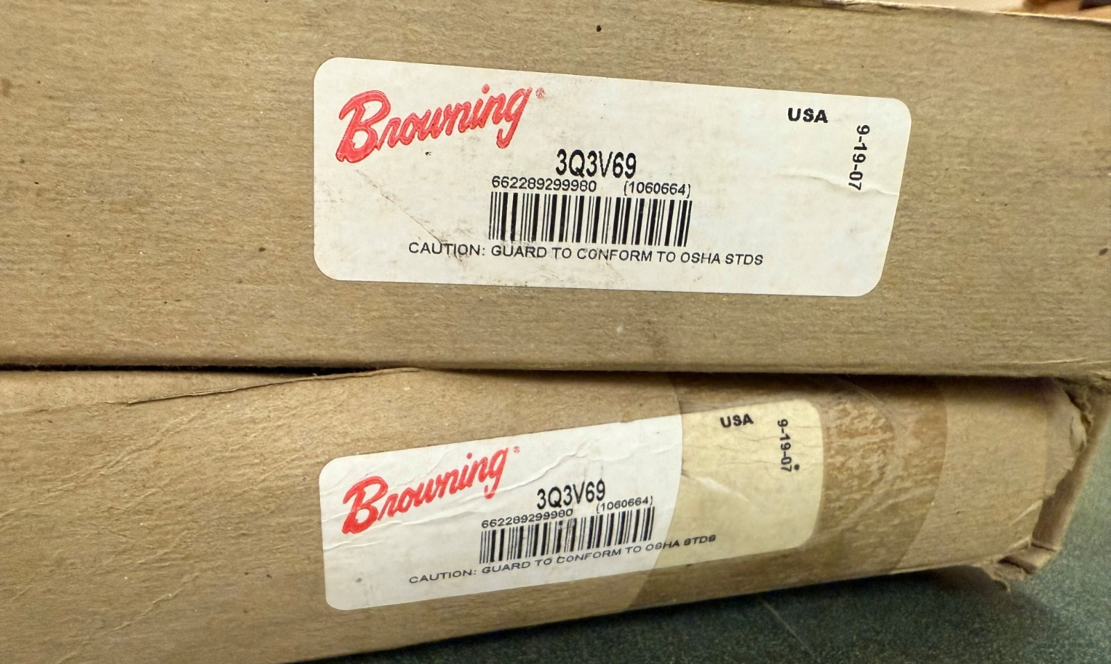 Browning 3Q3V69 2-7/8" Bore 3-Groove Pulley Sheave