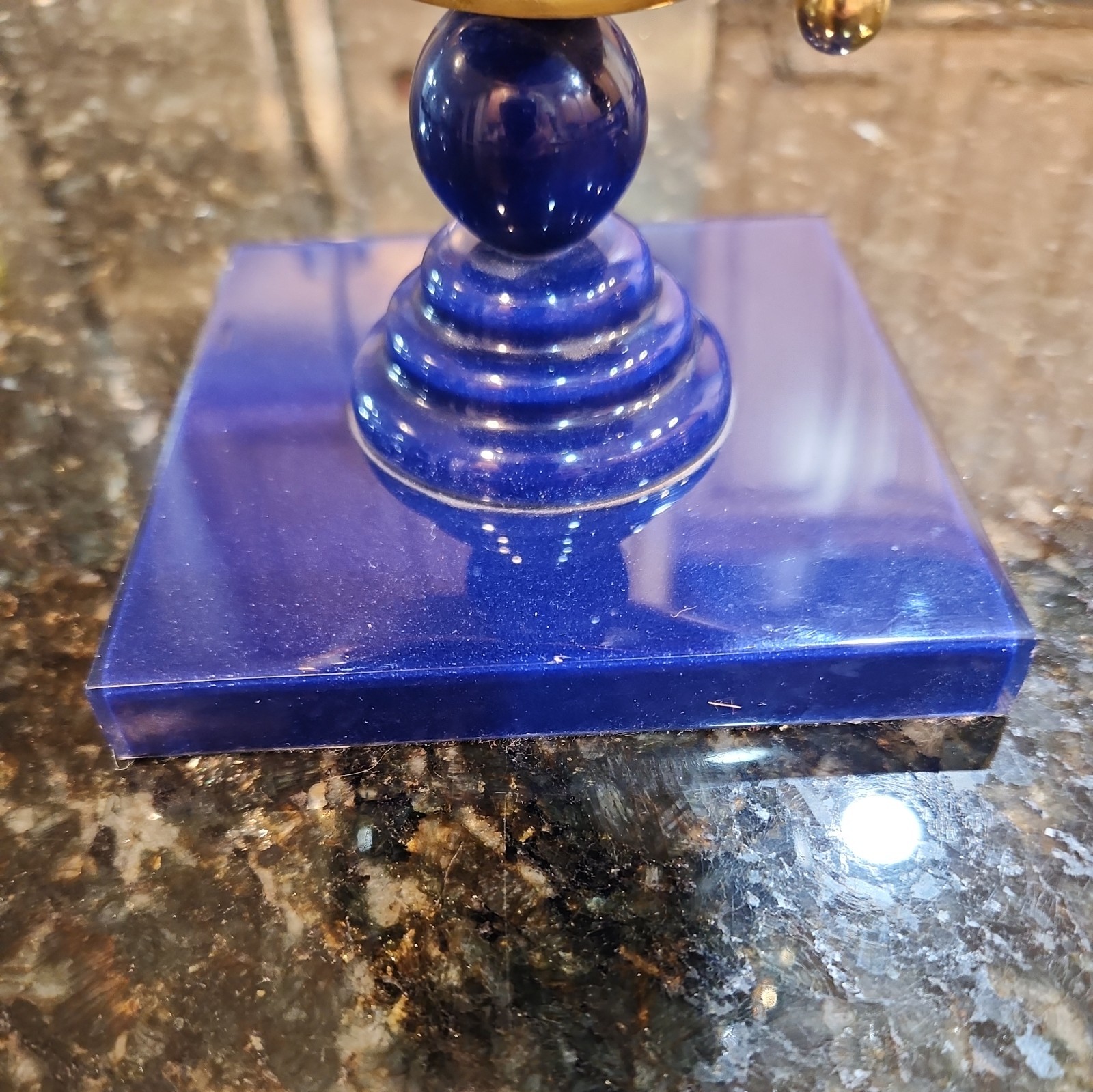 Small Lapis Gemstone Globe