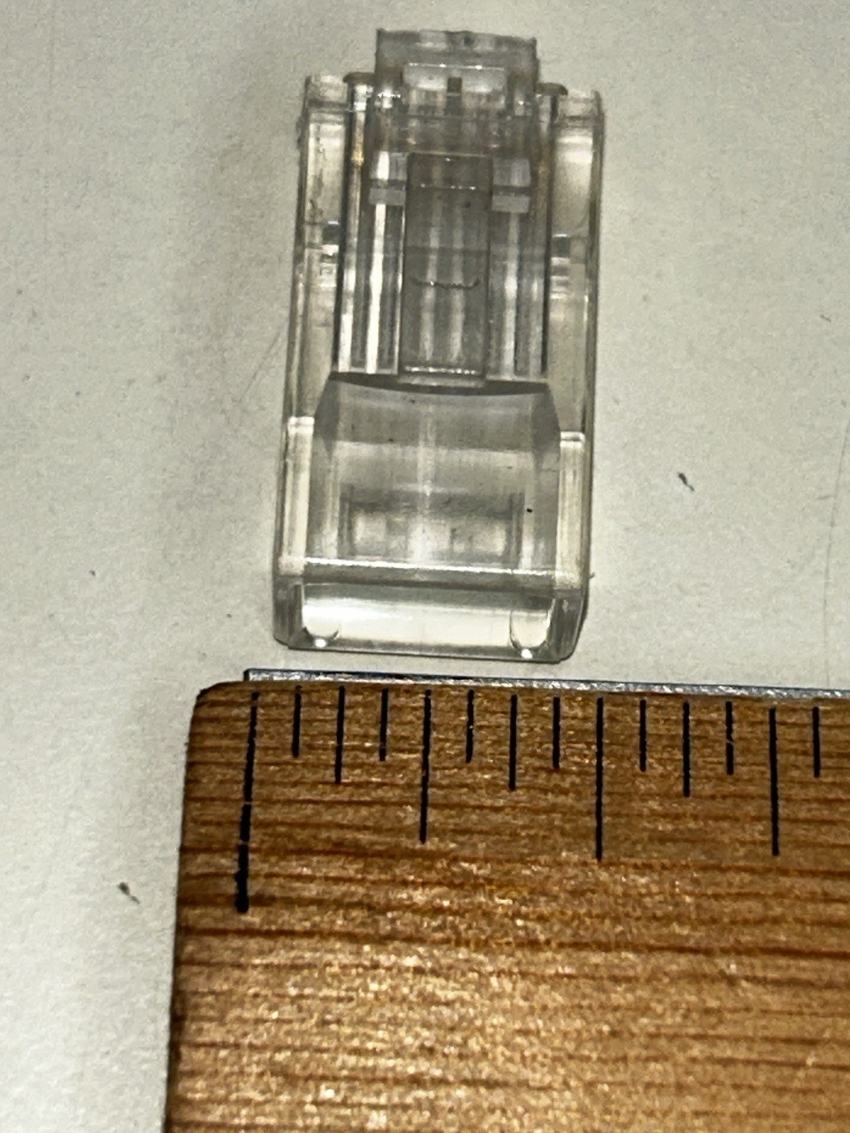 61 Pieces 8-Position 8-Contact Modular Plugs for Round Solid Cable 8P8C-SP100