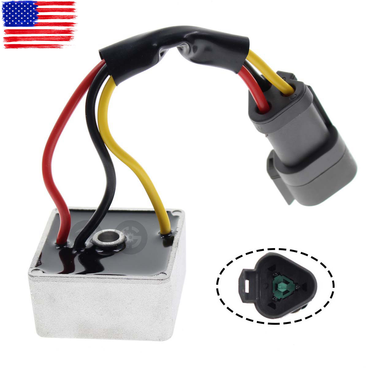 New Voltage Regulator For Club Car Precedent Gas Golf Cart 1025159-01 1028033-01
