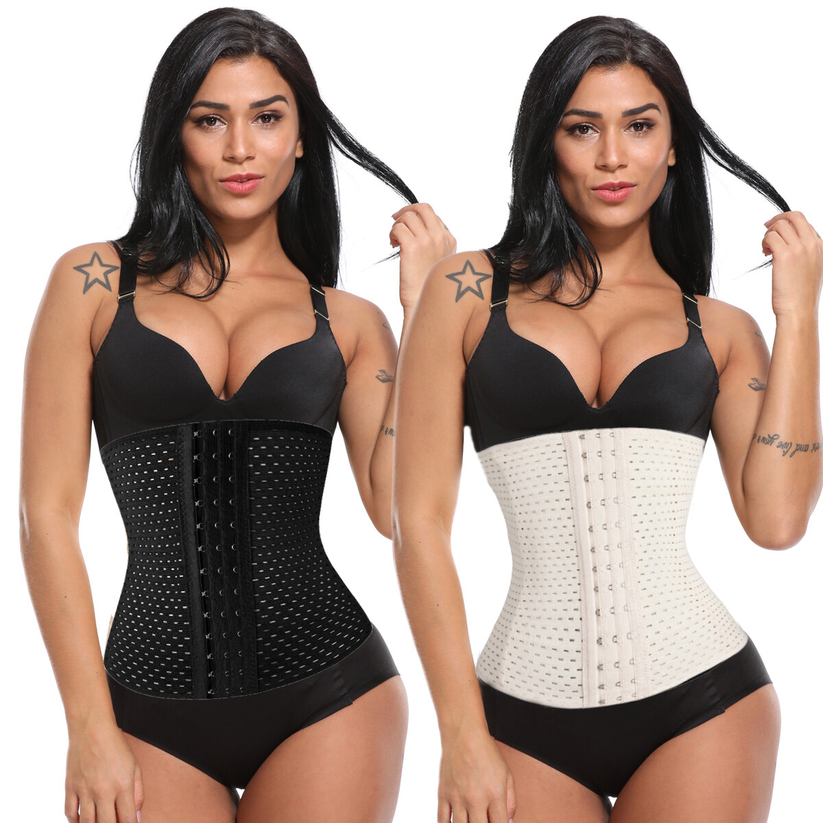 Womens Waist Trainer Tummy Control Body Shaper Slimming Belt Corset Sport Girdle