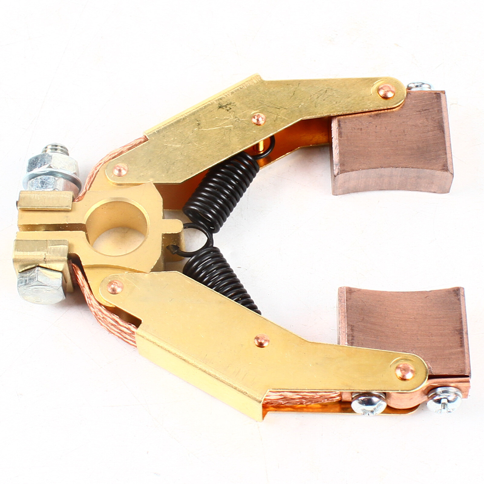 Copper Motor Carbon Brush Herringbone Holder V-shape For Slip Ring 12.5*32mm USA