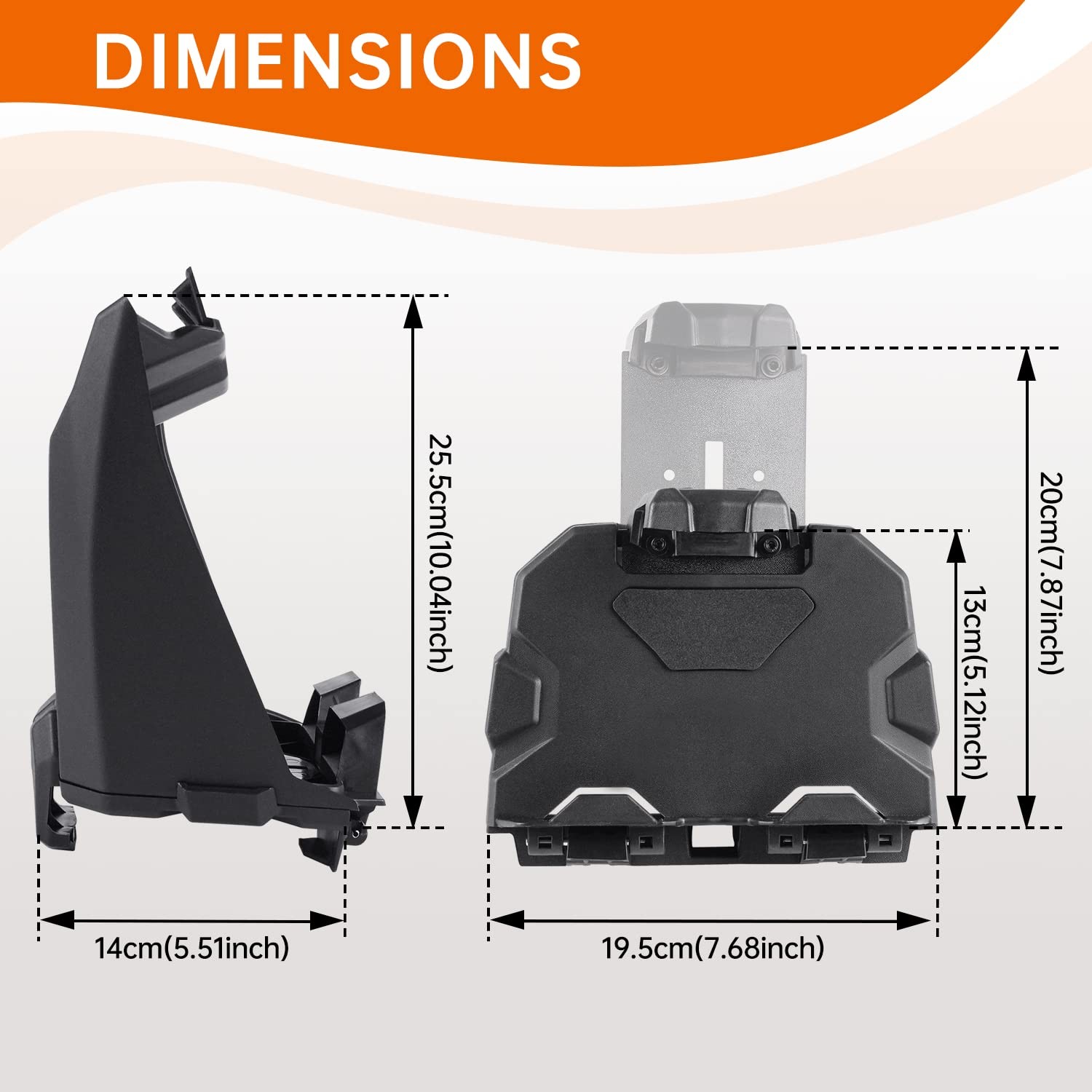 CUSAUTV X3 Electronic Device Tablet Phone Holder GPS Mount Compatible with 20...