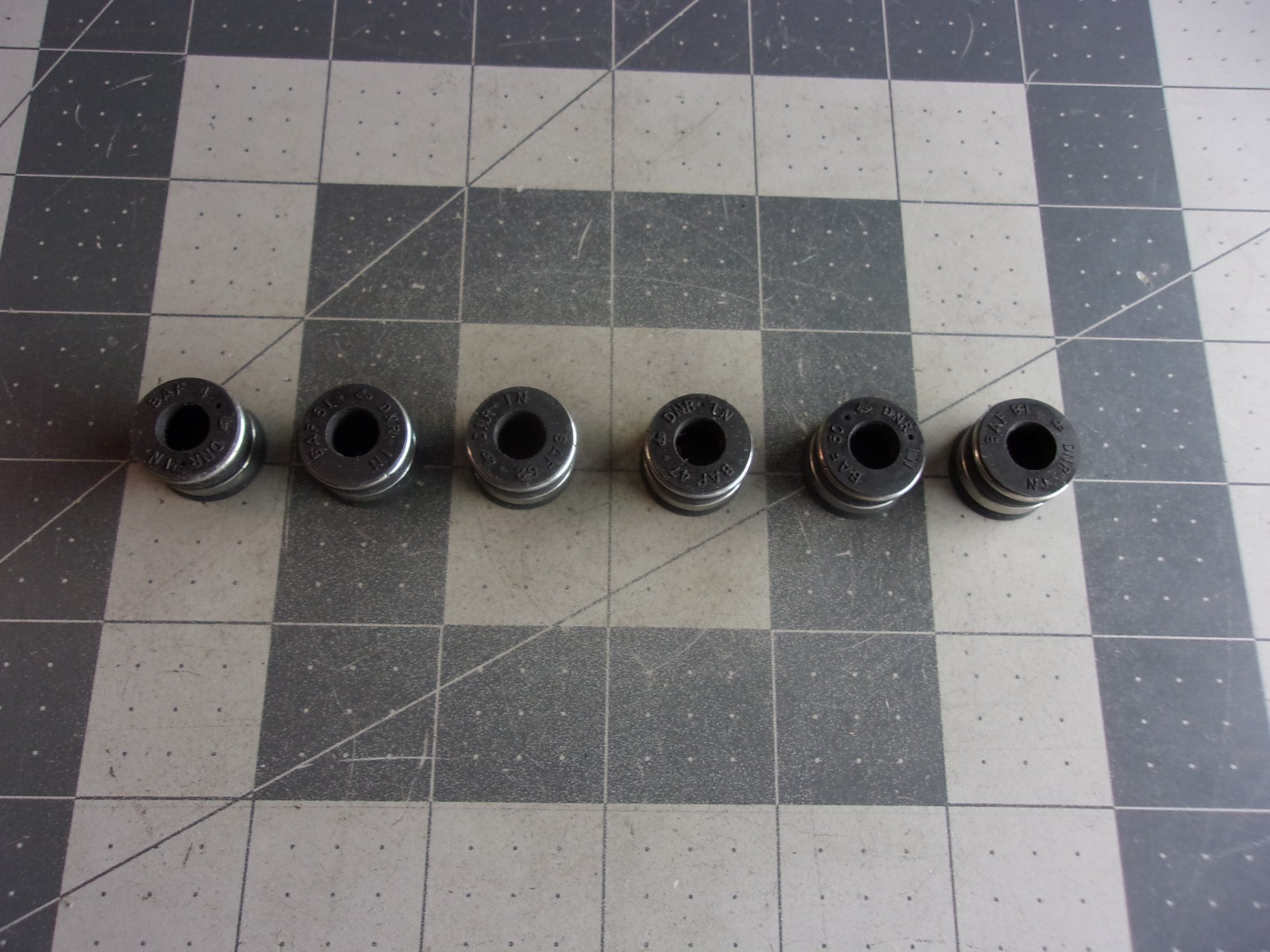 SBI 122-1065 (6) Valve Stem Seals F6DZ6571DA '91-'99 Ford Ranger V6 182CI 3.0L
