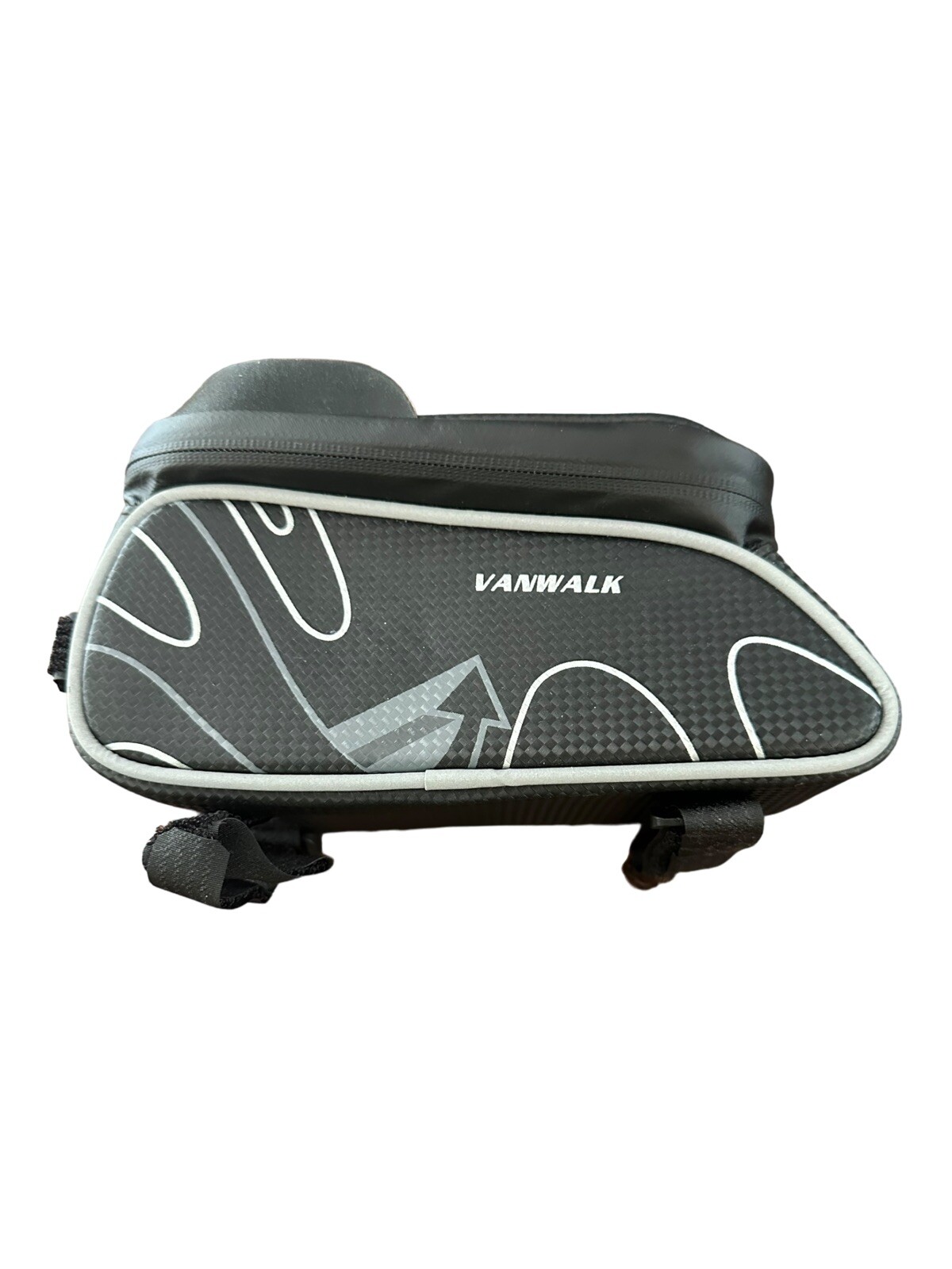 Vanwalk Bike Phone Mount Bag Waterproof Front Frame Bag Touch Pouch