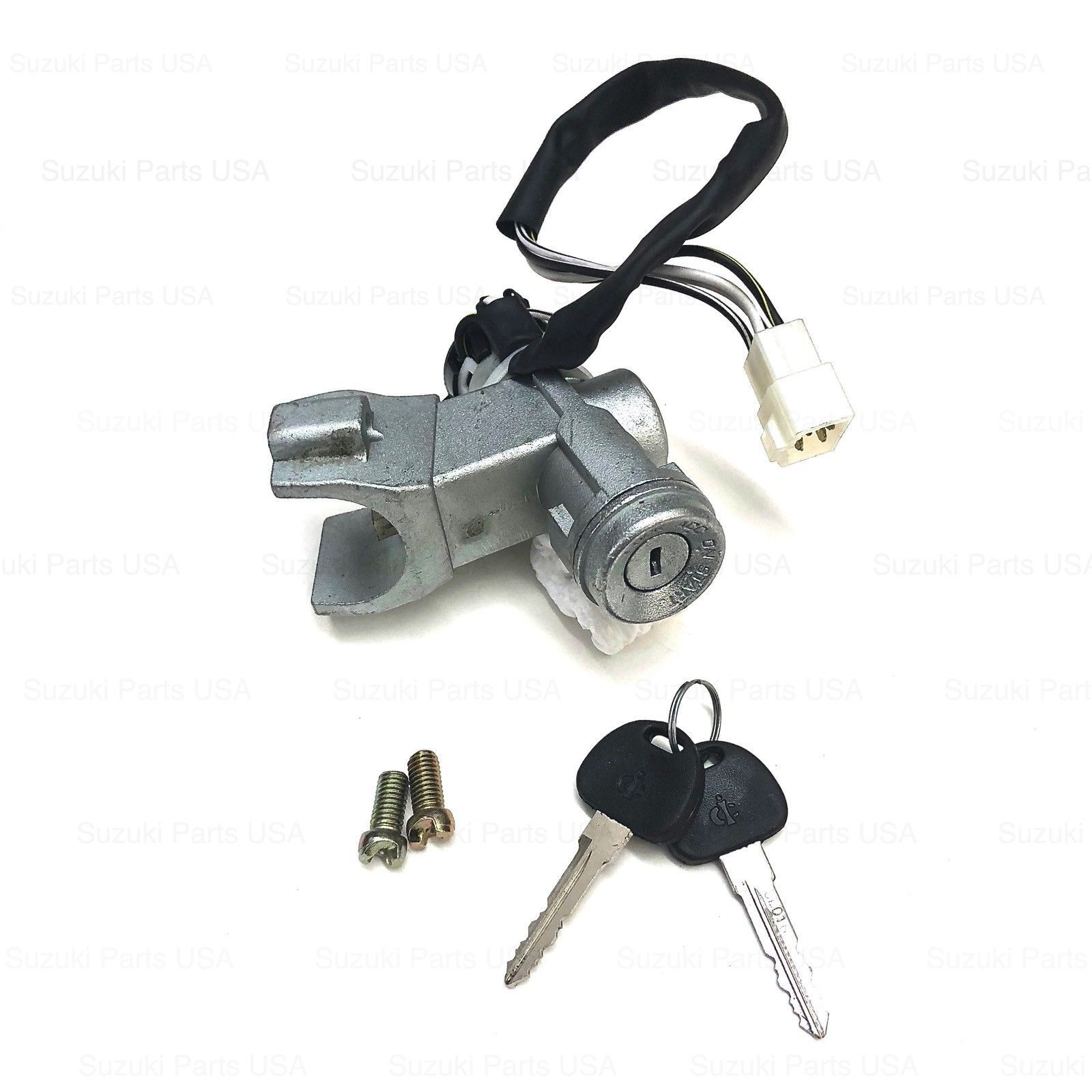 IGNITION ASSEMBLY / 2 KEYS - SAMURAI '80-'92