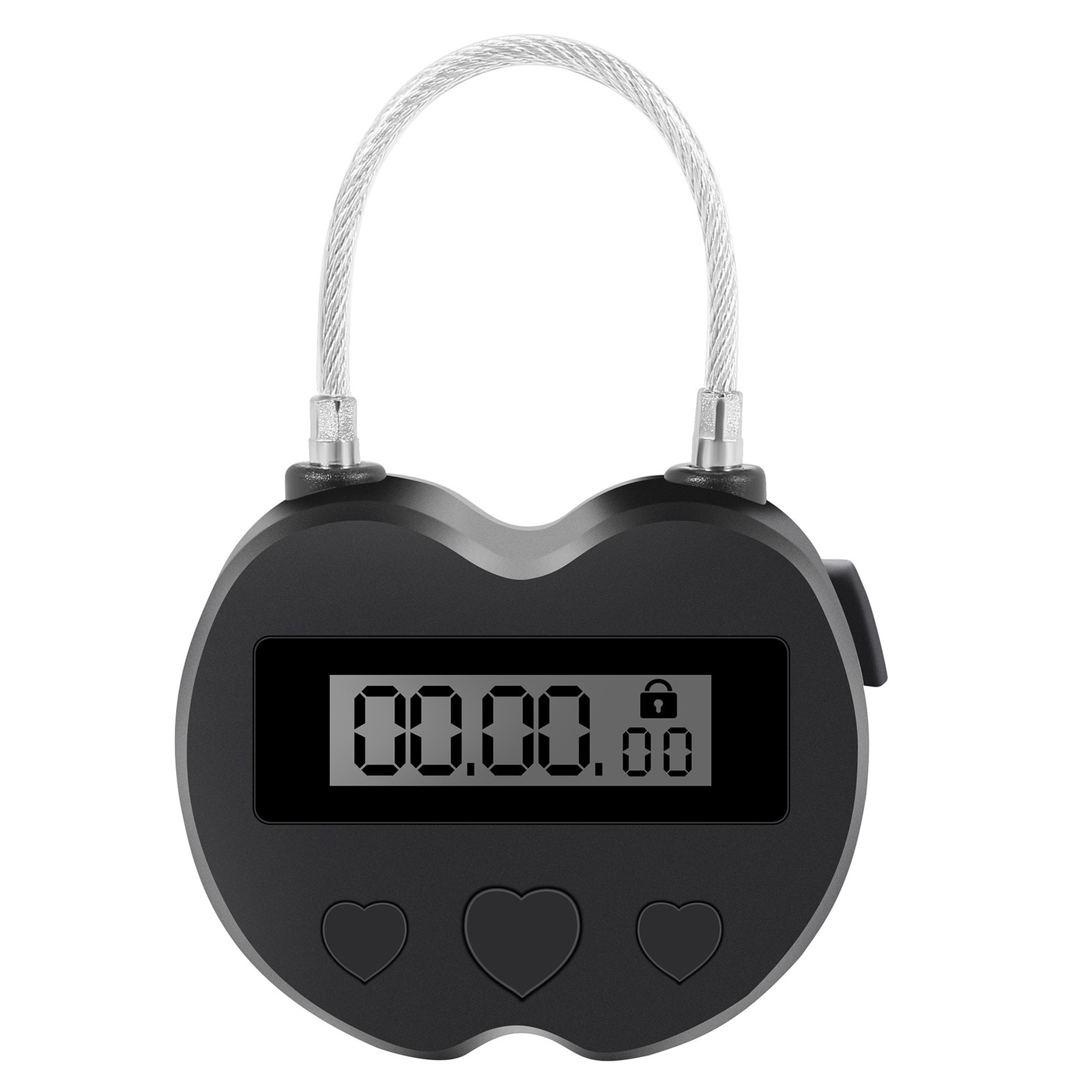 Time Lock LCD Display Time Lock Multifunction Travel Electronic Timer, 3039