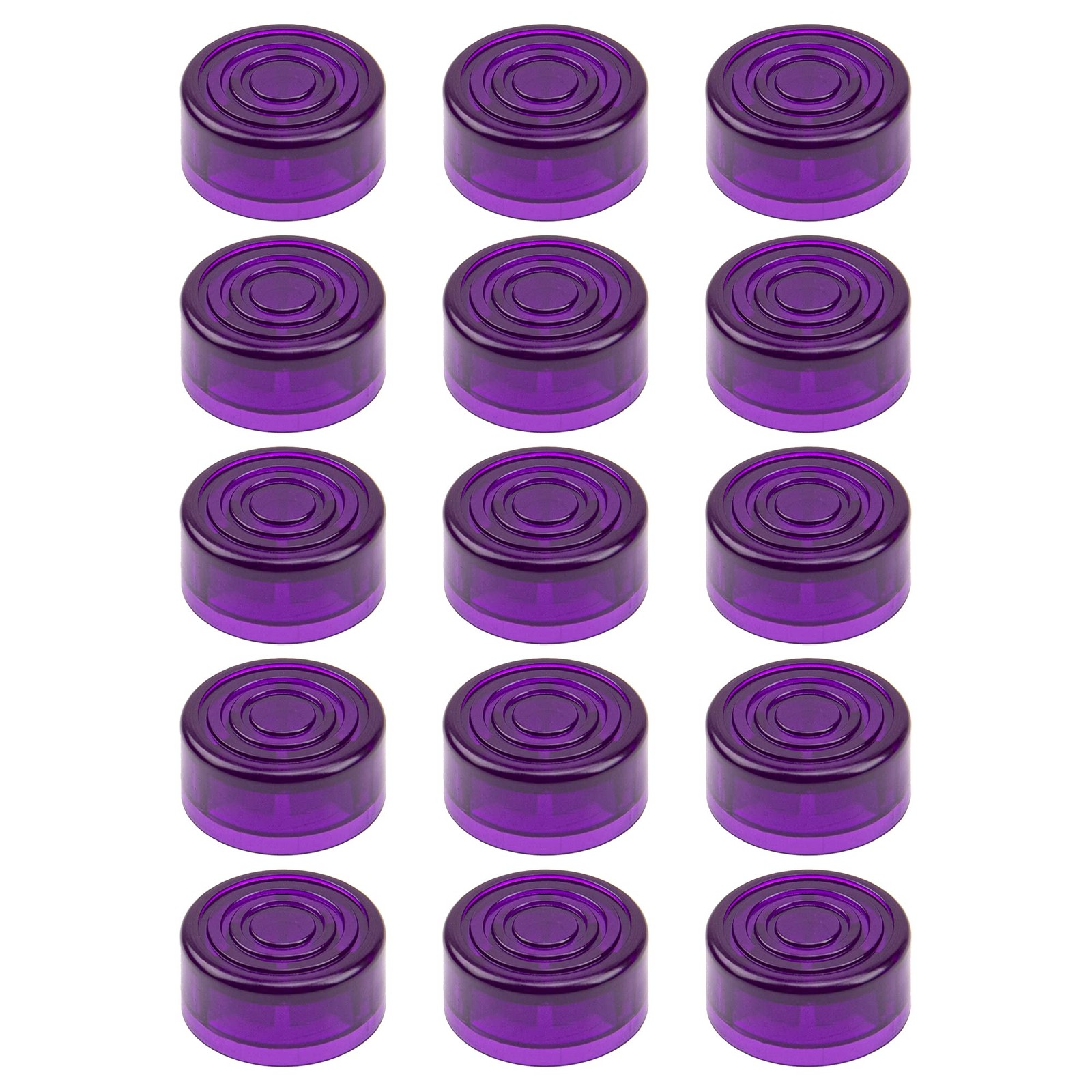 15Pcs Guitar Effect Footswitch Topper,Foot Nail Cap Pedal Topper Compatible w...