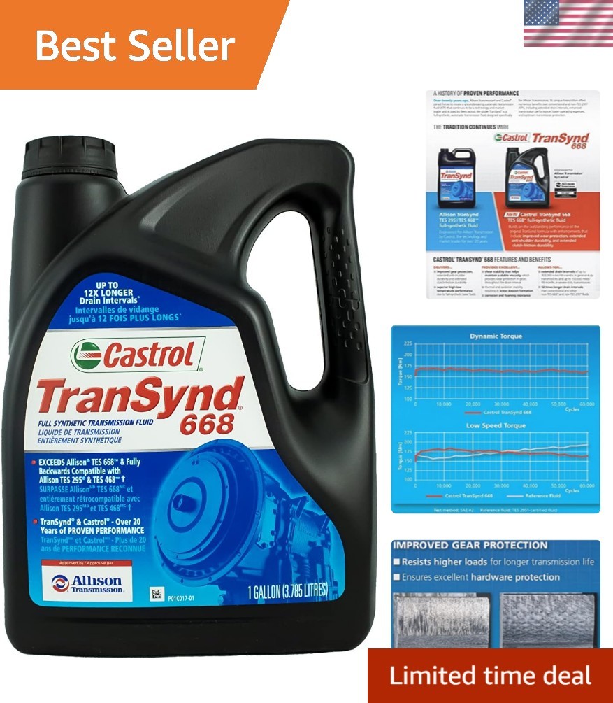 Stone River Products TranSynd 668 Allison 2021 Updated SPEC 1 GALLON ONLY BY ...