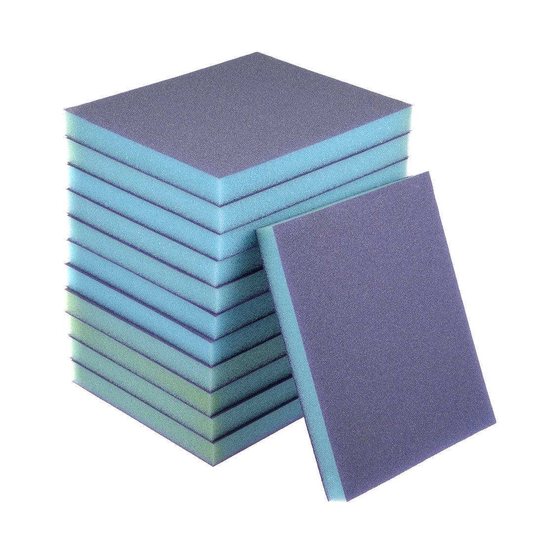 Sanding Sponge Medium Grit 150 Grit Sanding Block Pad 4.72"x3.86"x 0.47" 12pcs