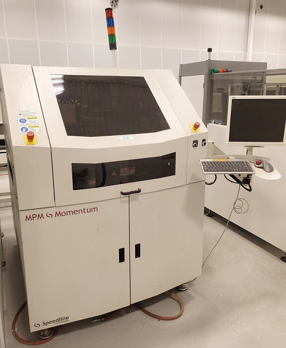 MPM Momentum Screen Printer, Speedline Screen Printer Available Ready
