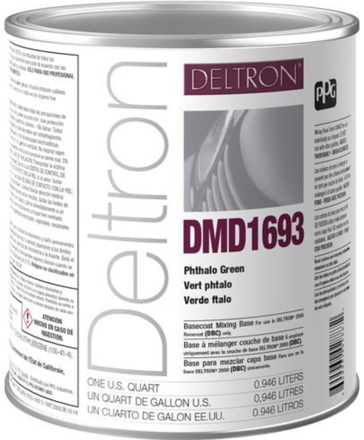 Dmd1693 PPG Deltron NXT Quart Phthalo Green (Blue Shade) Free Shipping!