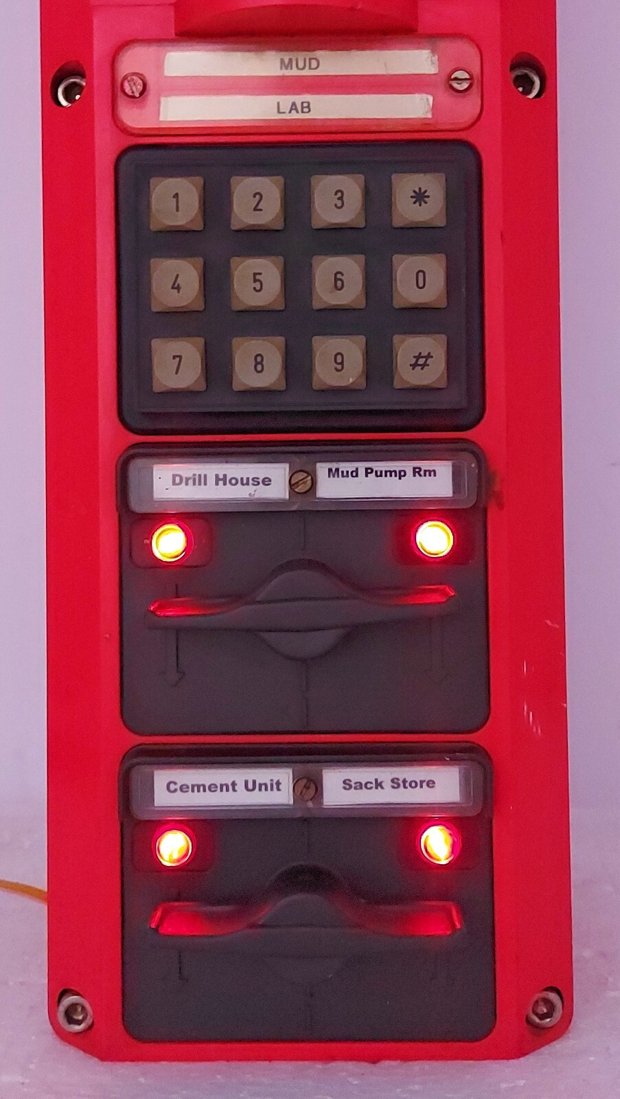 Industronic 2/4/6 DX 003 - ATEX Explosion-Proof Intercom Station