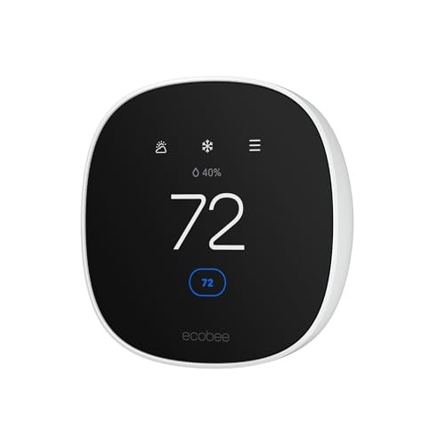 ecobee - Energy Star Certified programmable Wi-Fi Smart Thermostat Essential