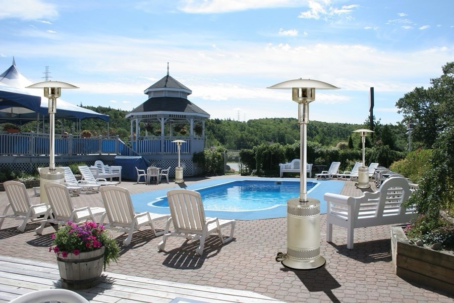 Patio Comfort Propane Heaters - Stainless Steel